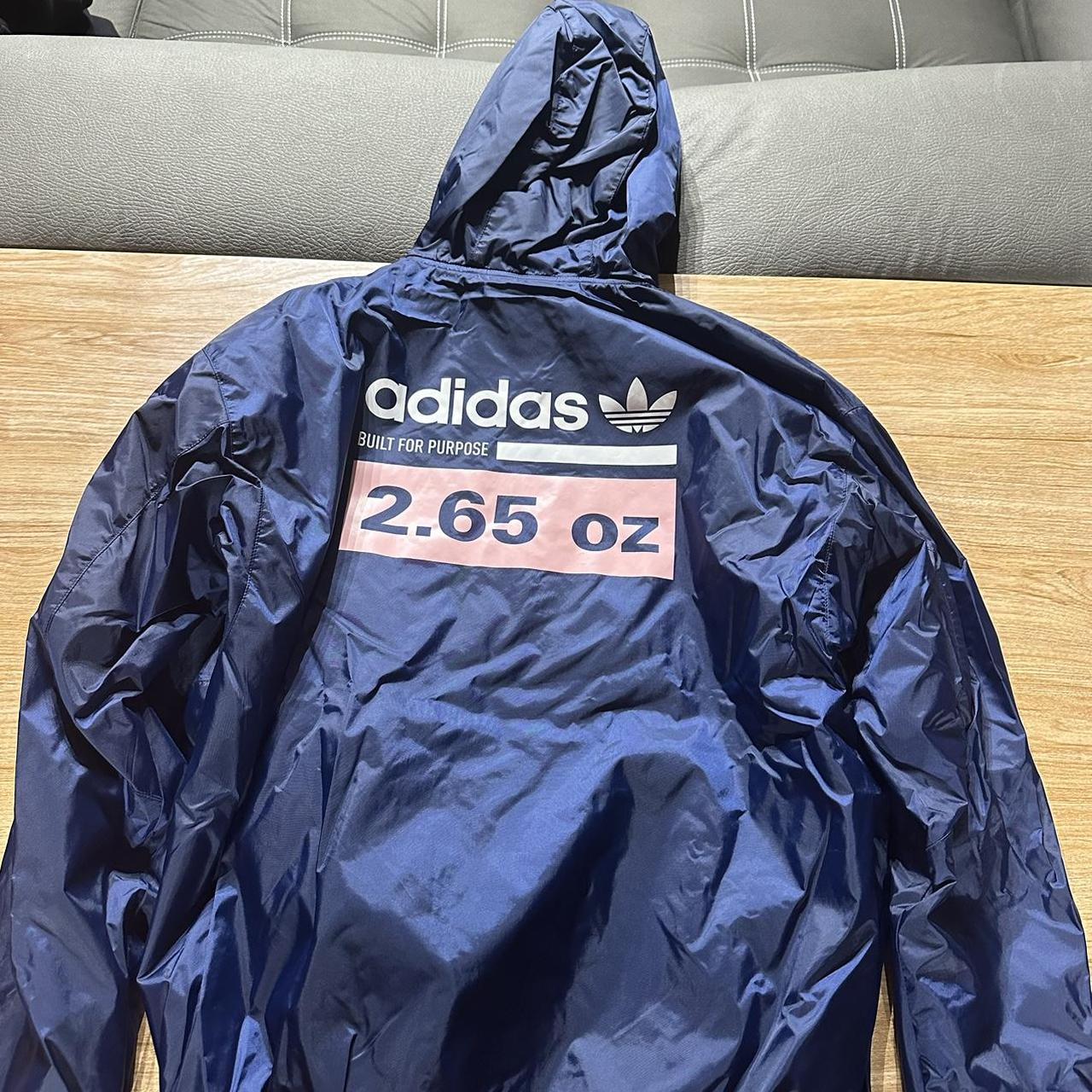 xs adidas rain jacket Depop