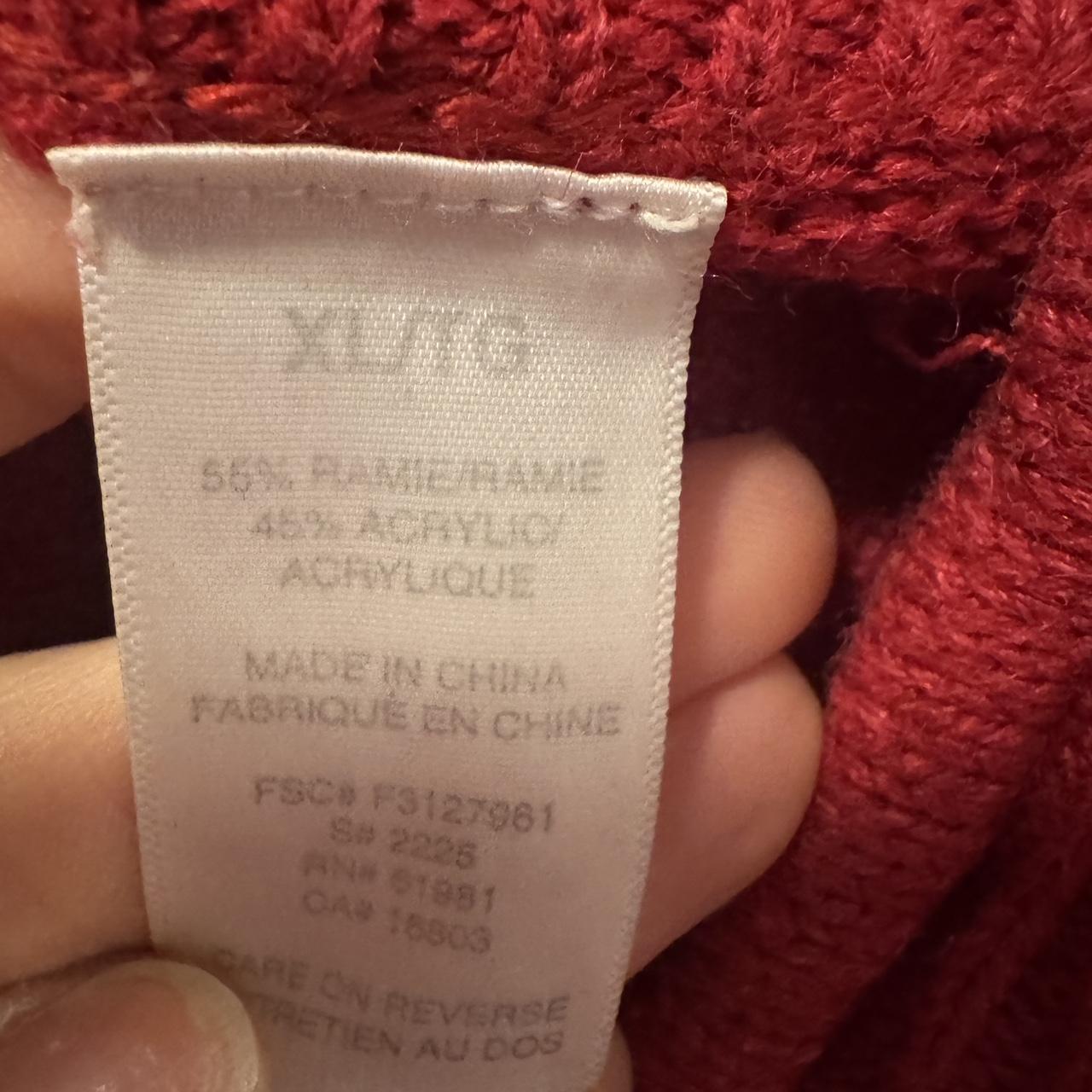 Source Unknown Women's Jacket - Red - XL – Red sn… - image 3