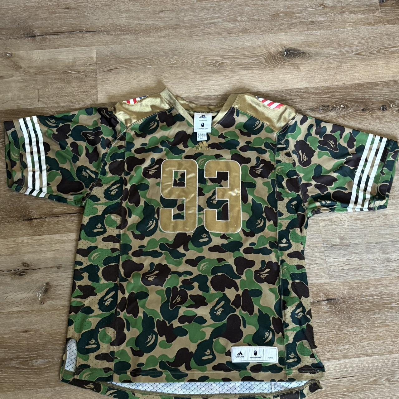 Shops Adidas x Bape jersey