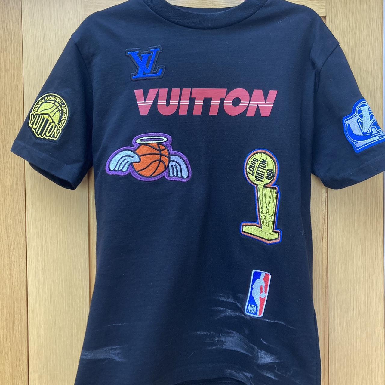 Louis Vuitton X NBA Tee VERY RARE - BEST ONLINE | Depop