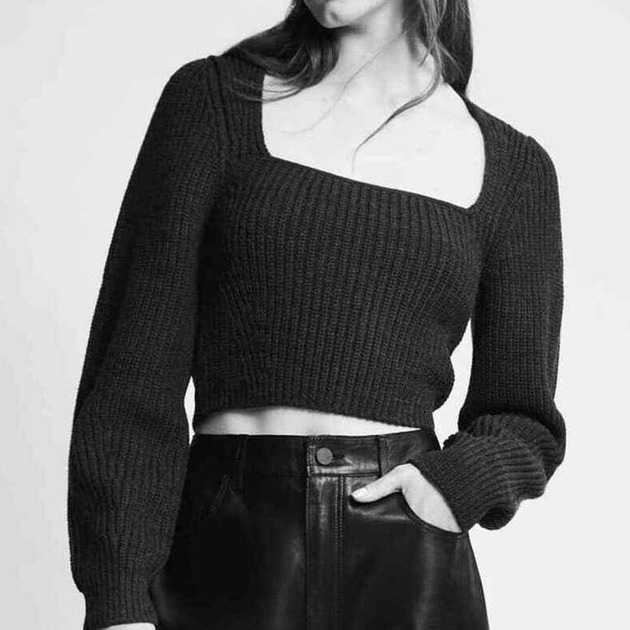 Black Zara Grey Cropped Jumper Zara Cropped Sweater 2025