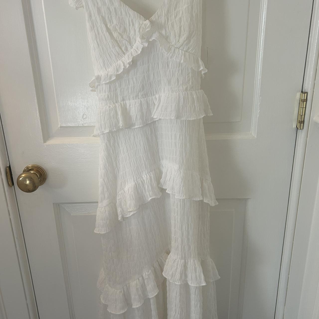 Lush lover dress in white lace best sale