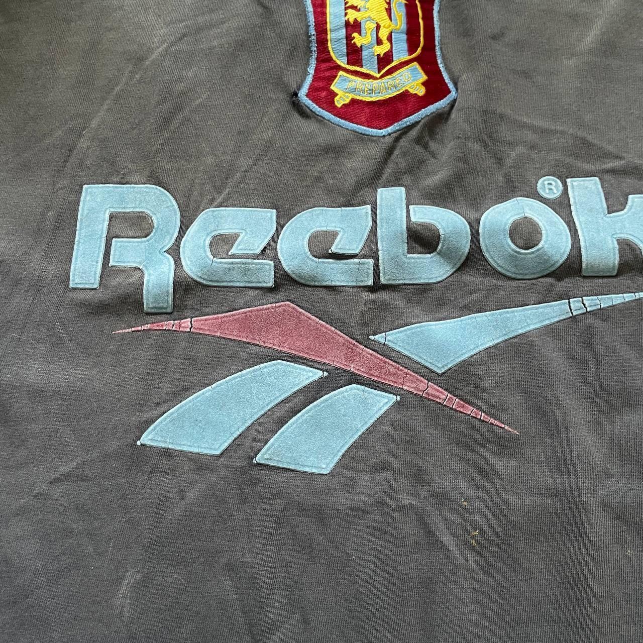 VINTAGE 90s REEBOK ASTON VILLA FC SOCCER FOOTBALL. Depop