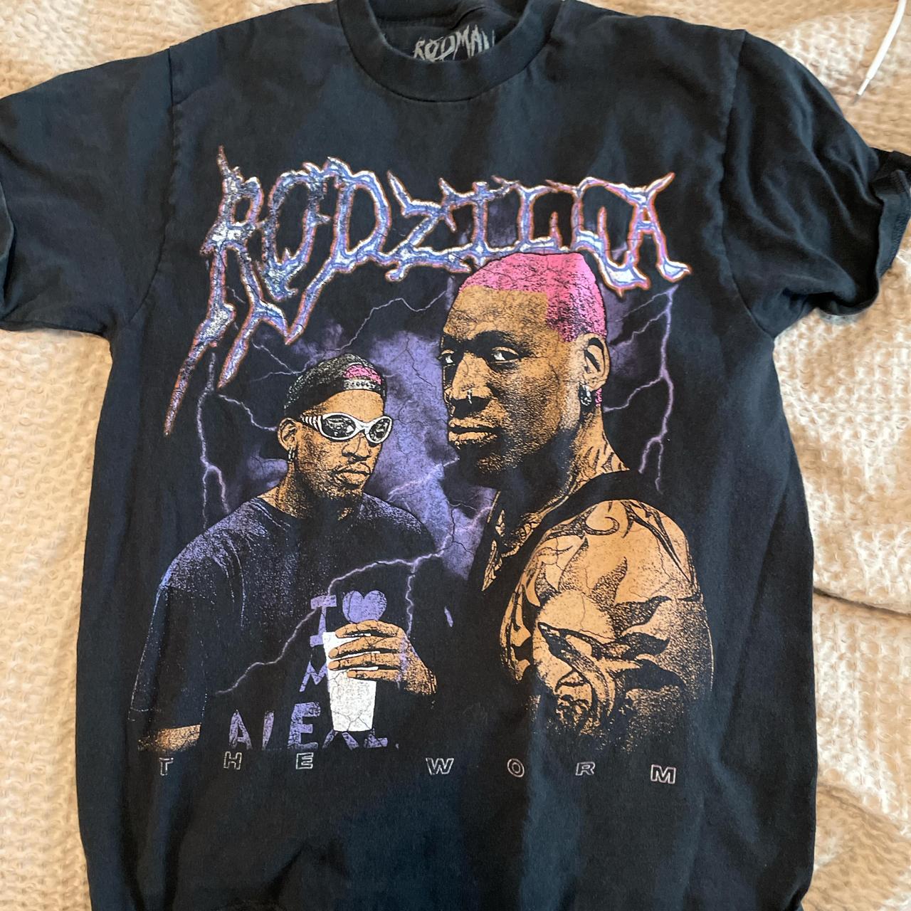 Great condition Dennis Rodman shirt Depop