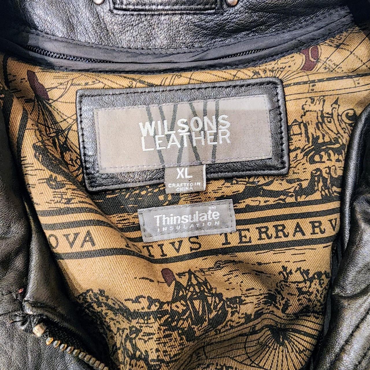 Wilson Leather Jacket with Thinsulate Lining 4 | Depop