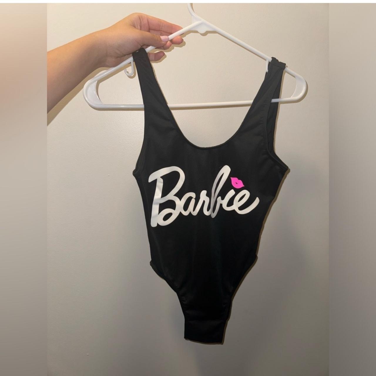 Barbie One Piece Swimsuit Black And White Black And White Barbie