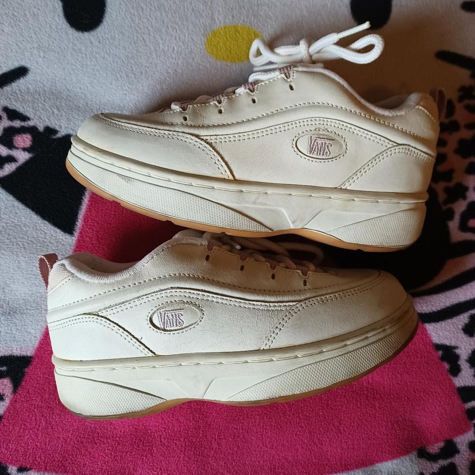 Vintage 90s Redmond Vans Chunky Skate Shoe Size: - Depop