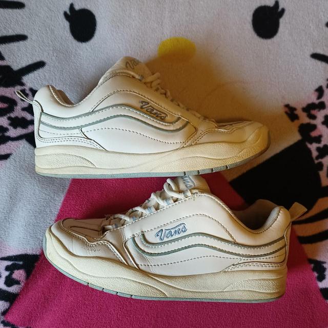Vintage 90s Redmond Vans Chunky Skate Shoe Size: - Depop