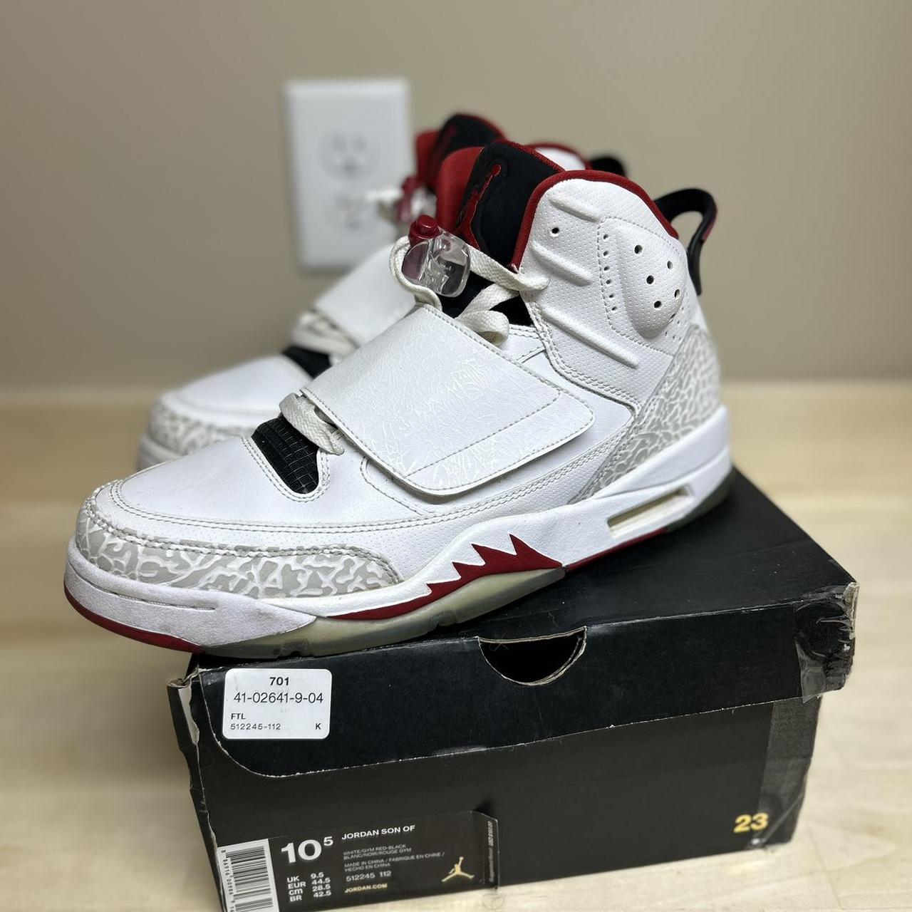 Jordan son of mars fire red best sale