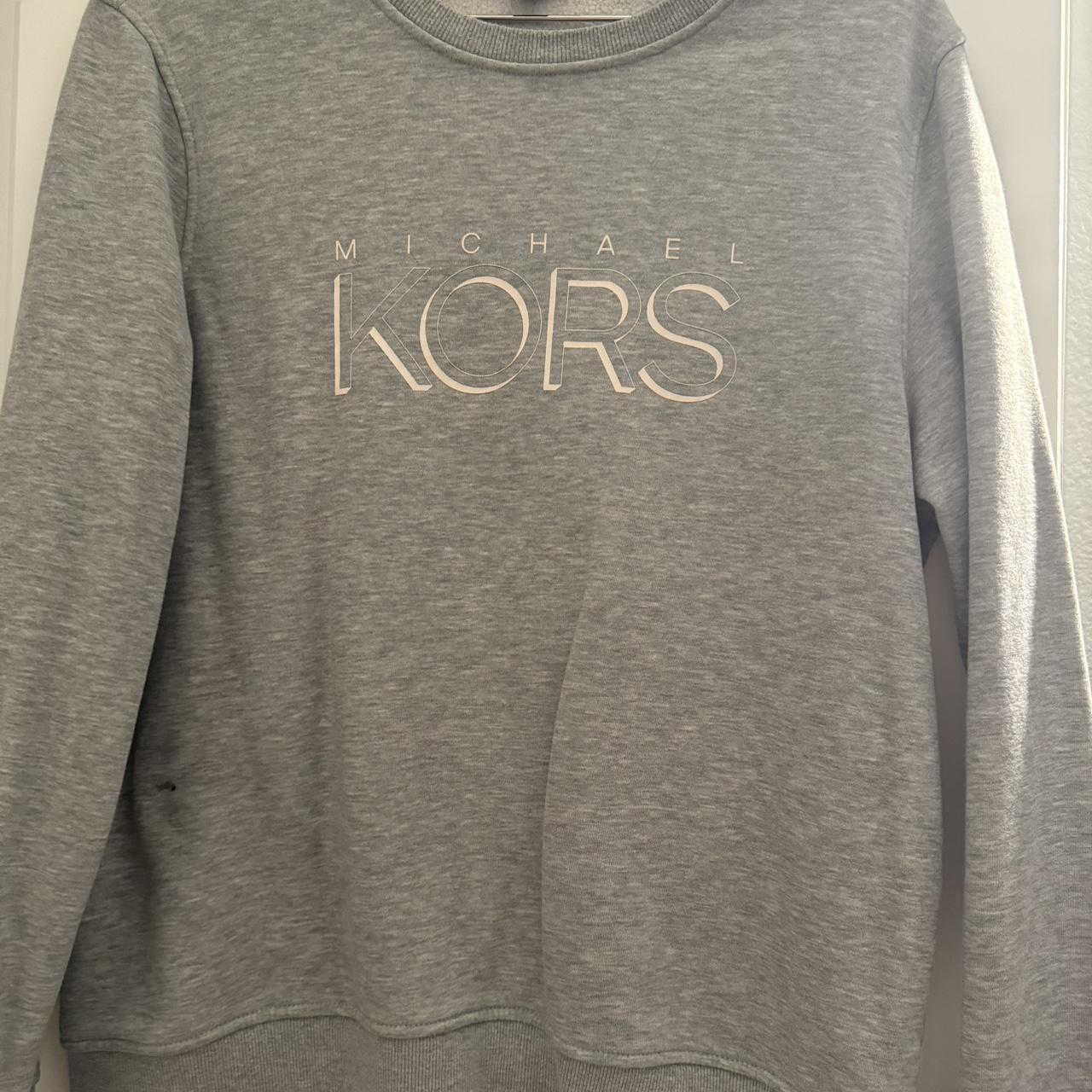 Michael kors grey sweatshirt online