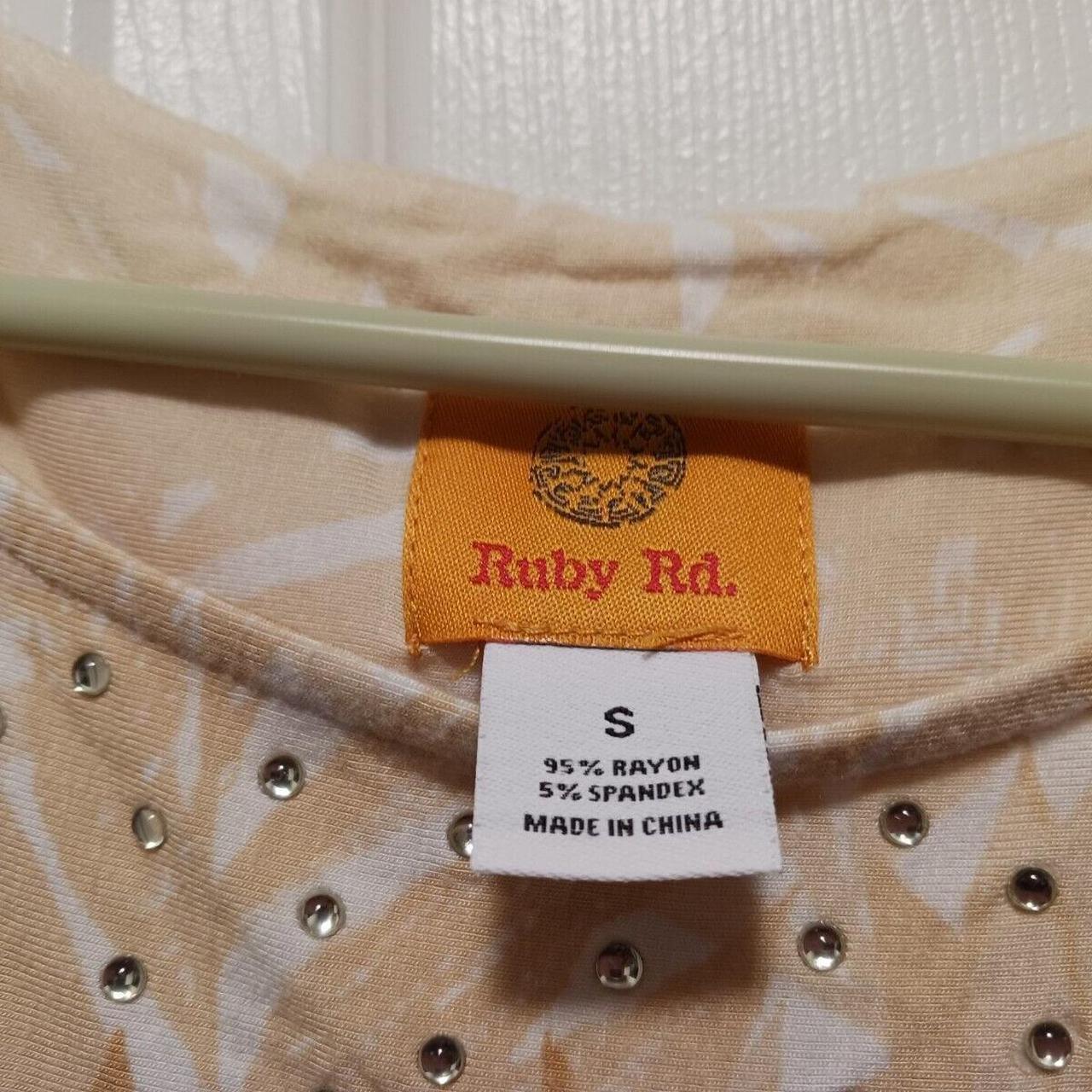 Ruby Rd. Women's Blouse - Orange/Brown - S – Ruby… - image 4