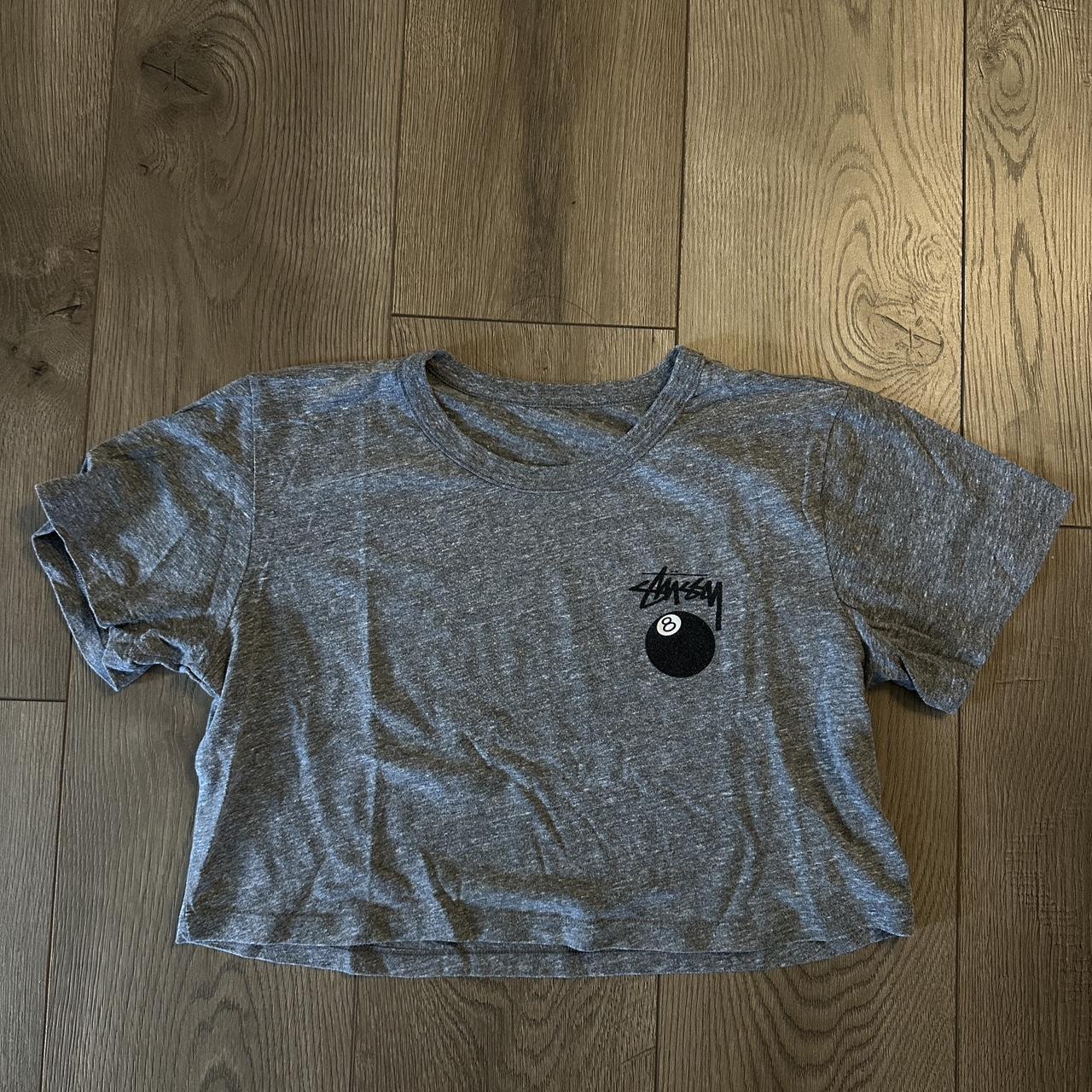 Stussy crop-top - Depop
