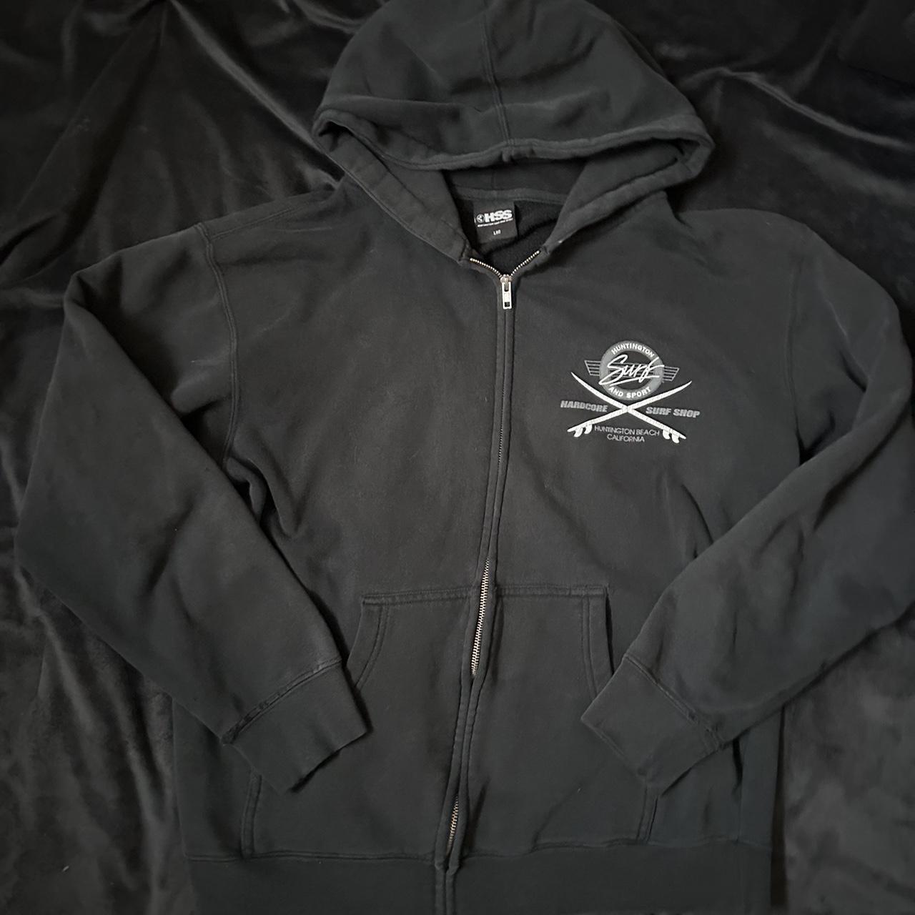 Zip up Hoodie Vintage authentic Huntington Surf and Sport Hardcore Surf Shop