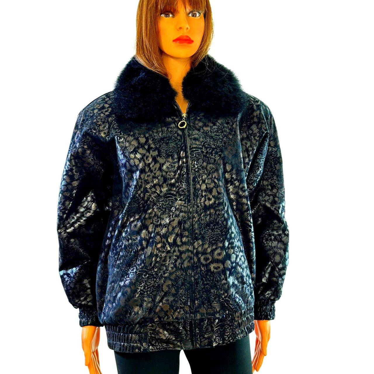 Pelle Pelle Women's Jacket - Black - S – This VINTAGE PRE-OWNED VINTAGE Pelle leather bomber …