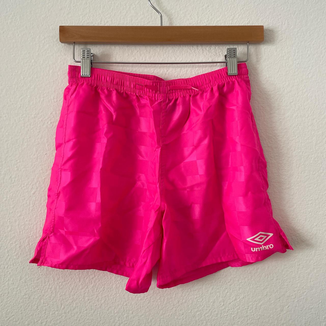 Pink umbro shorts best sale