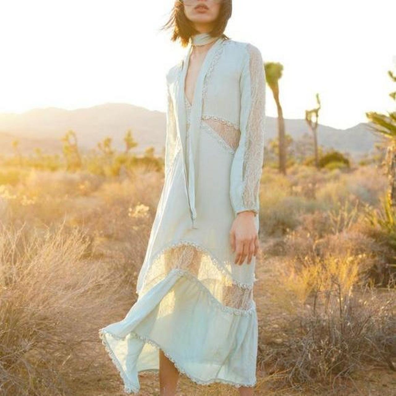 For Love & Lemons Lilou Embroidered Dress high quality