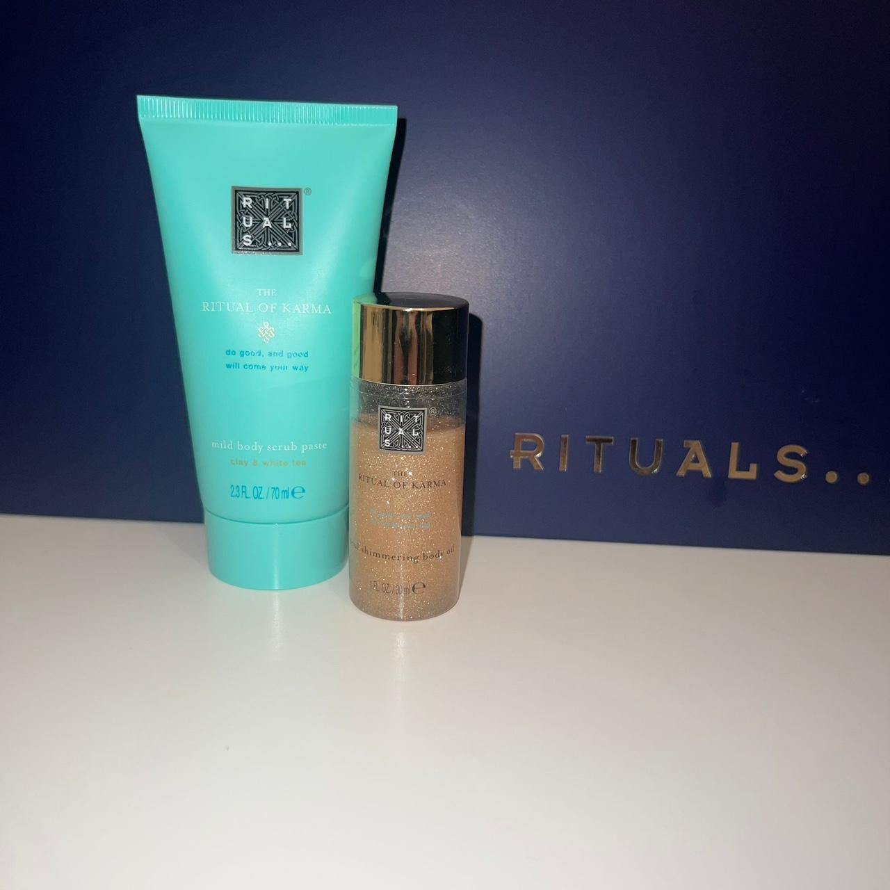 Rituals body scrub paste and simmering oil.... Depop