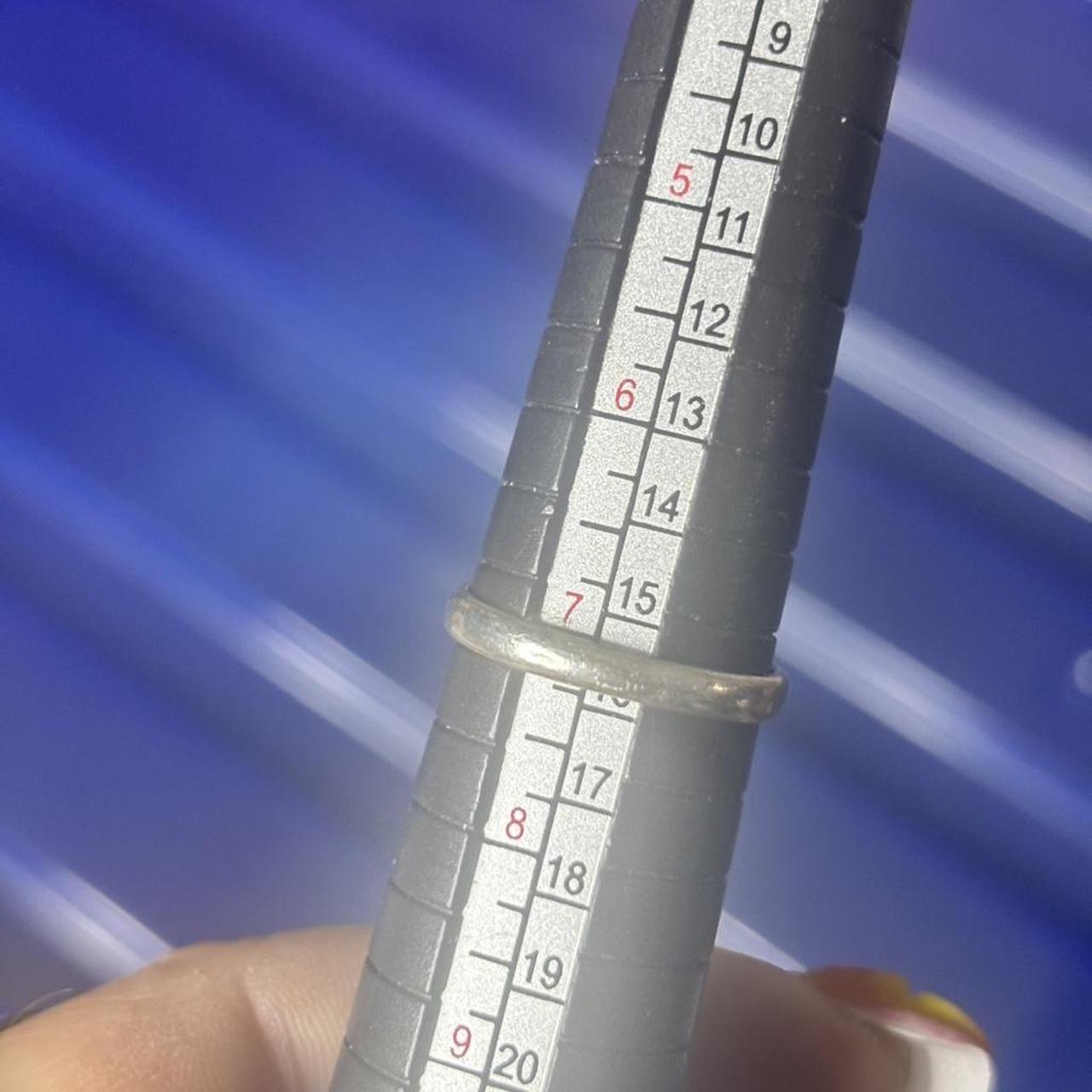 Women's Ring - Green/Silver – Ruby Zoisite Sterli… - image 5