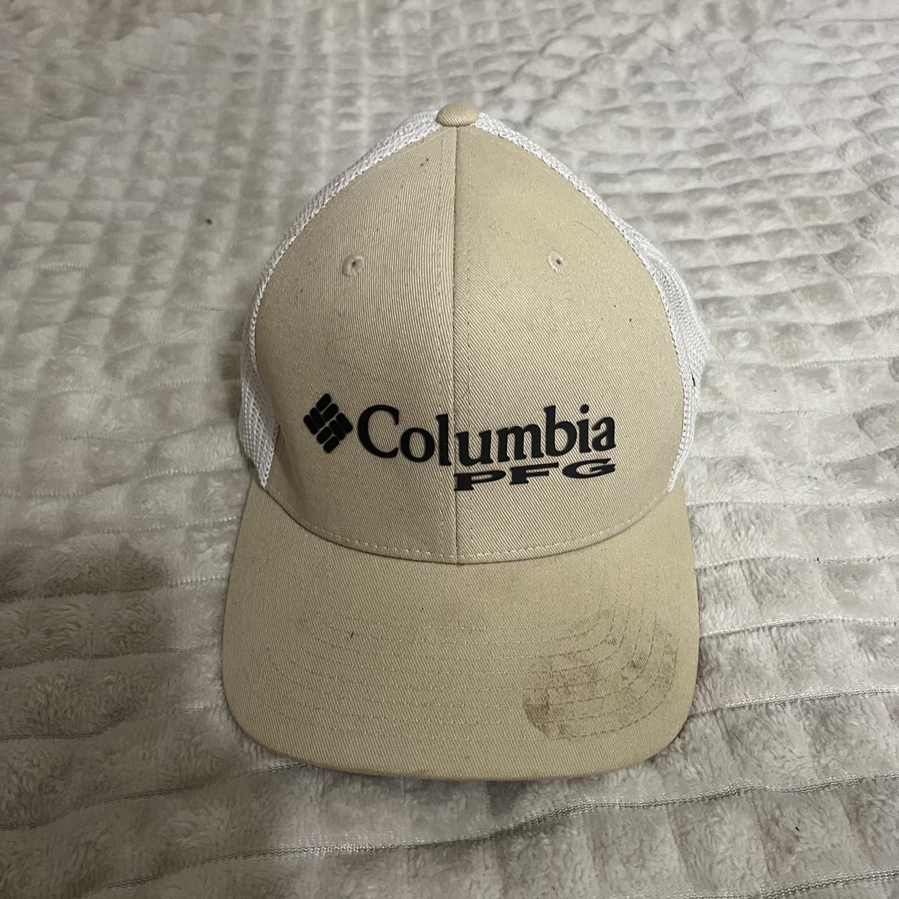 Columbia PFG tan and white hat