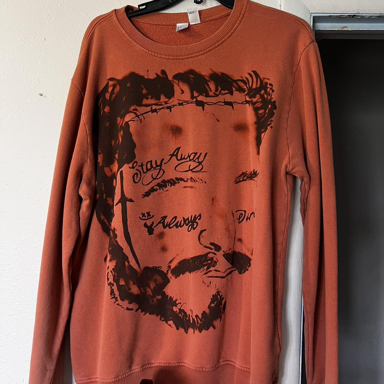 Post Malone crewneck sweater never worn