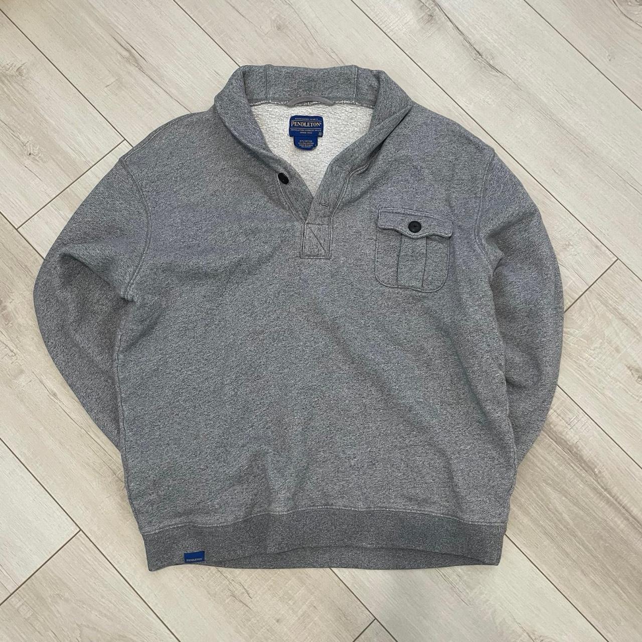 Pendleton Men's Sweater - Grey - S – Pendleton gr… - image 1
