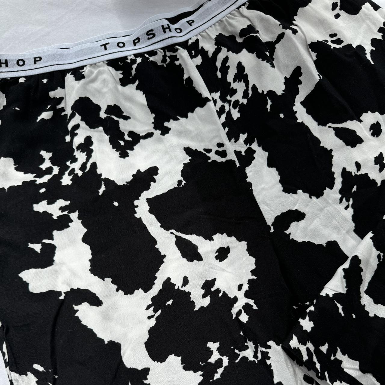 Topshop cow print joggers sale