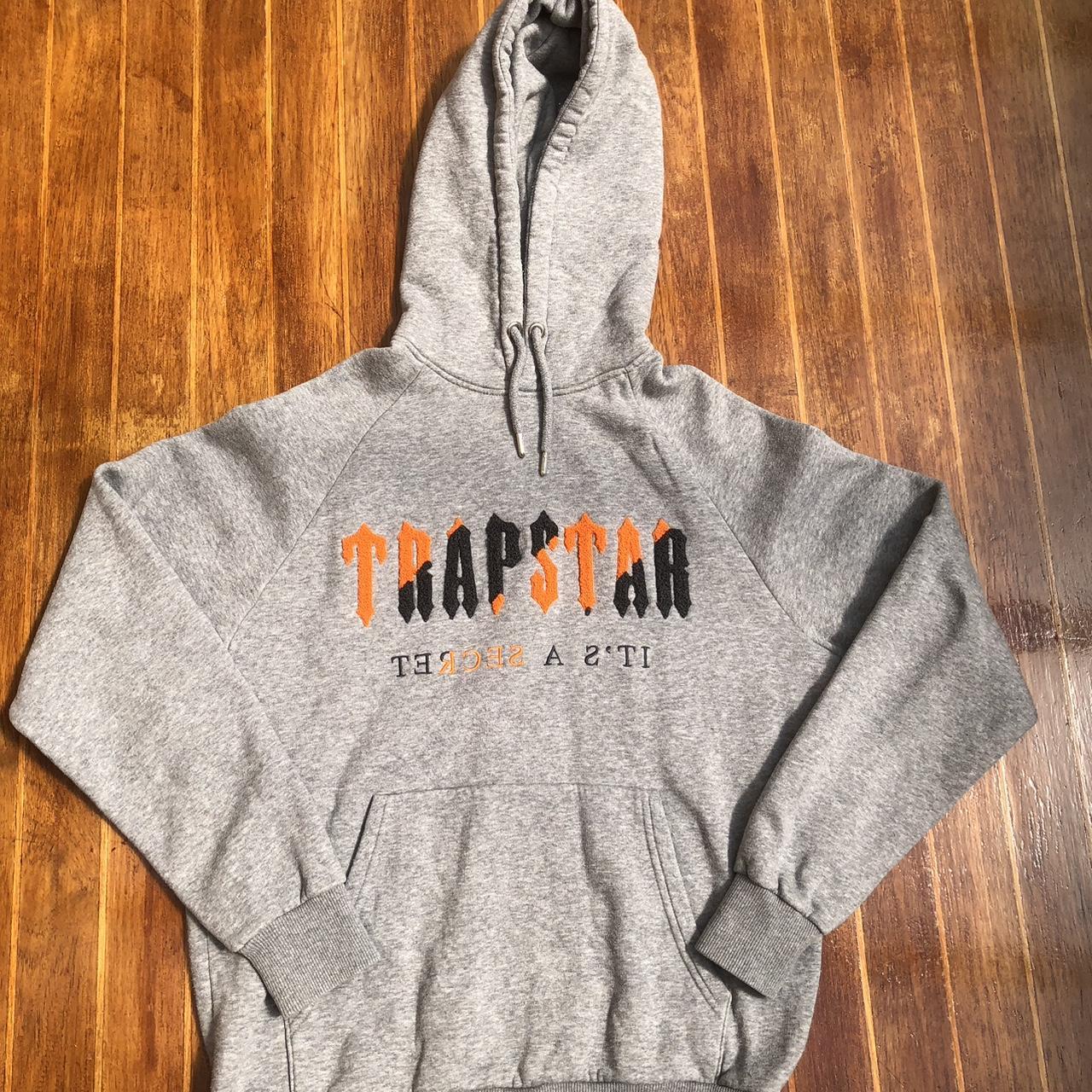 Trapstar Grey And Orange Tracksuit Trapstar Chenille Decoded