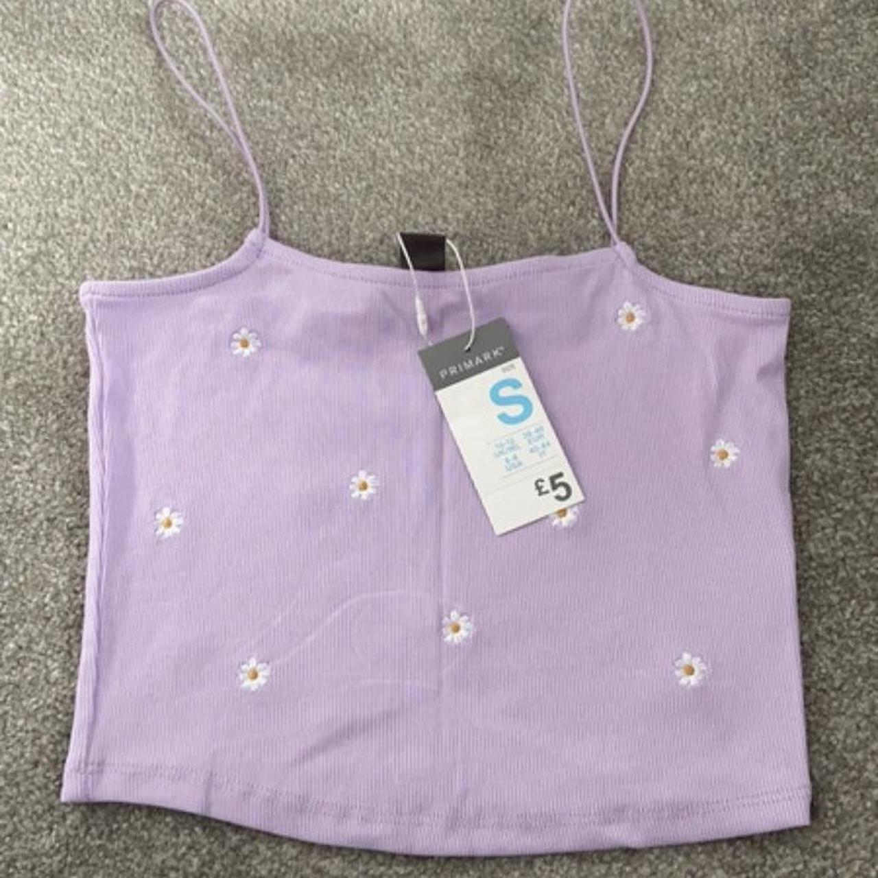 Primark Women's Purple Croptop Depop