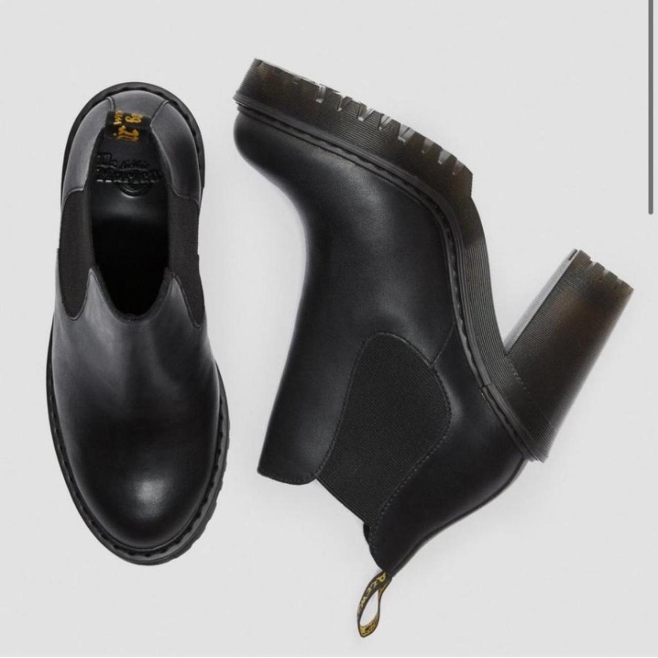 Dr. Martens Black Hurston Heeled Chelsea. Depop