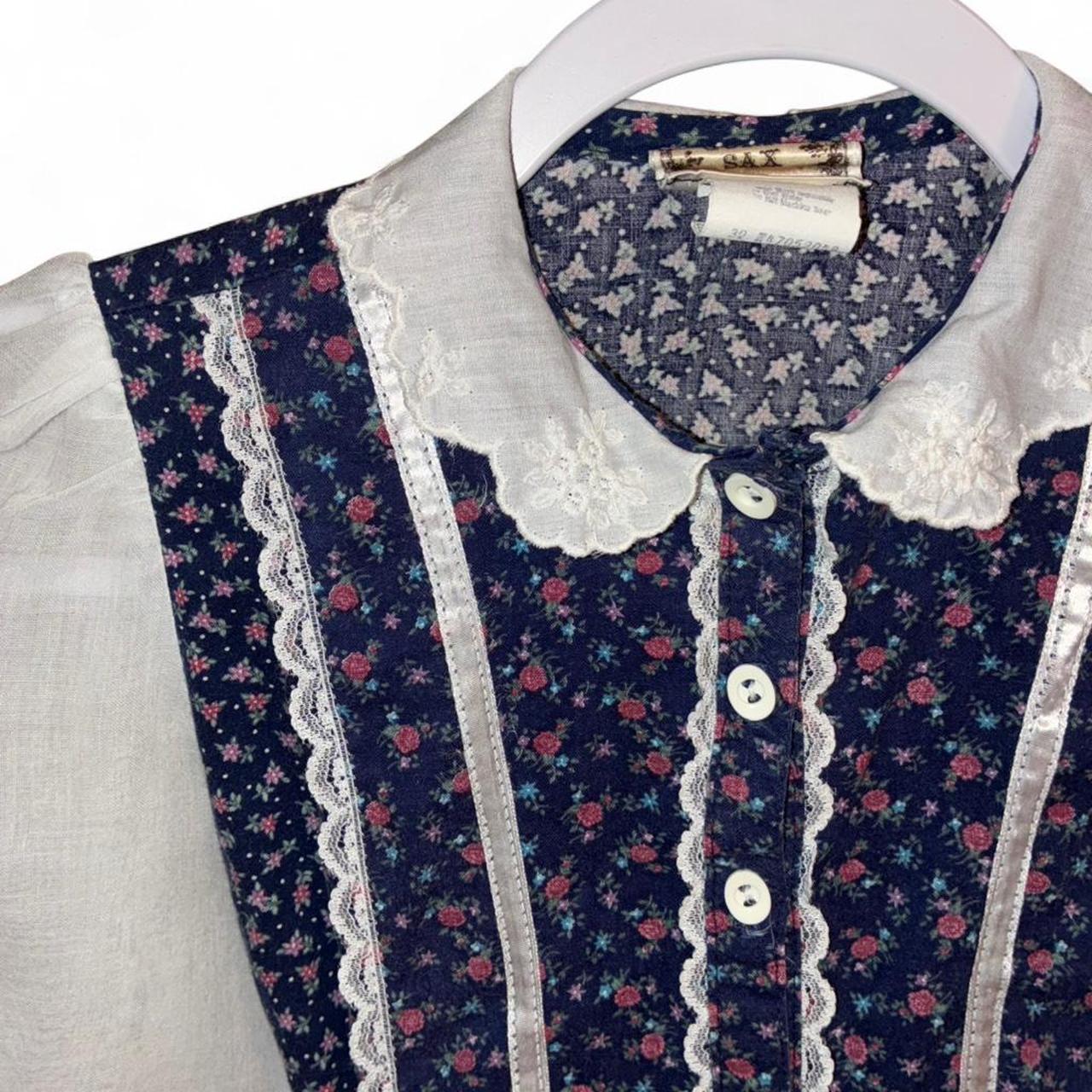 Gunne Sax Women's Dress - Multi/Cream - XS – Vint… - image 1