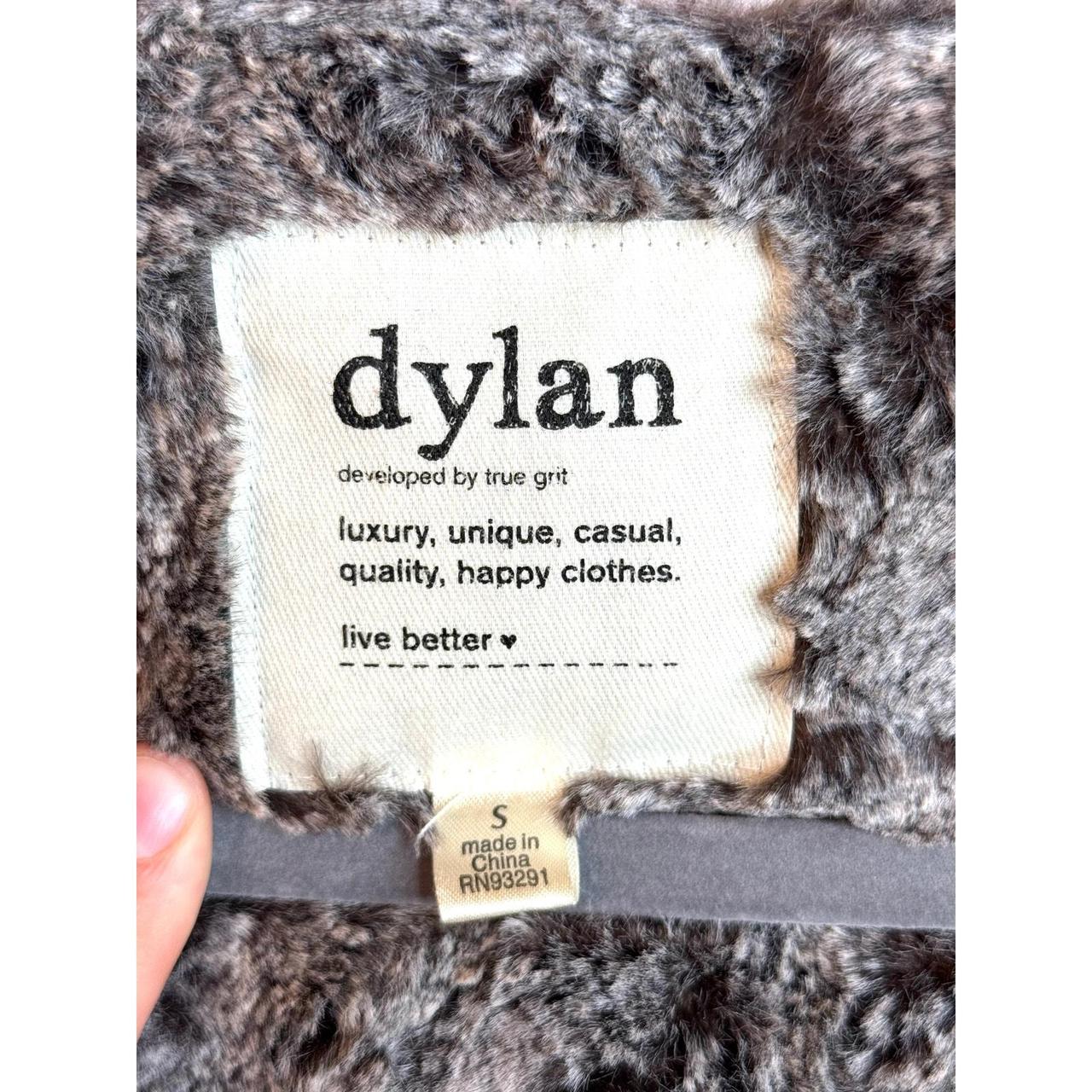 Preloved Women's Polyester Jacket - Brown/Grey - … - image 4