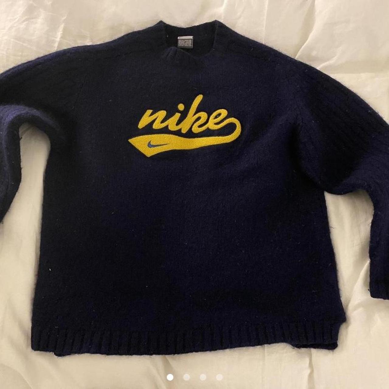 spellout nike jumper
