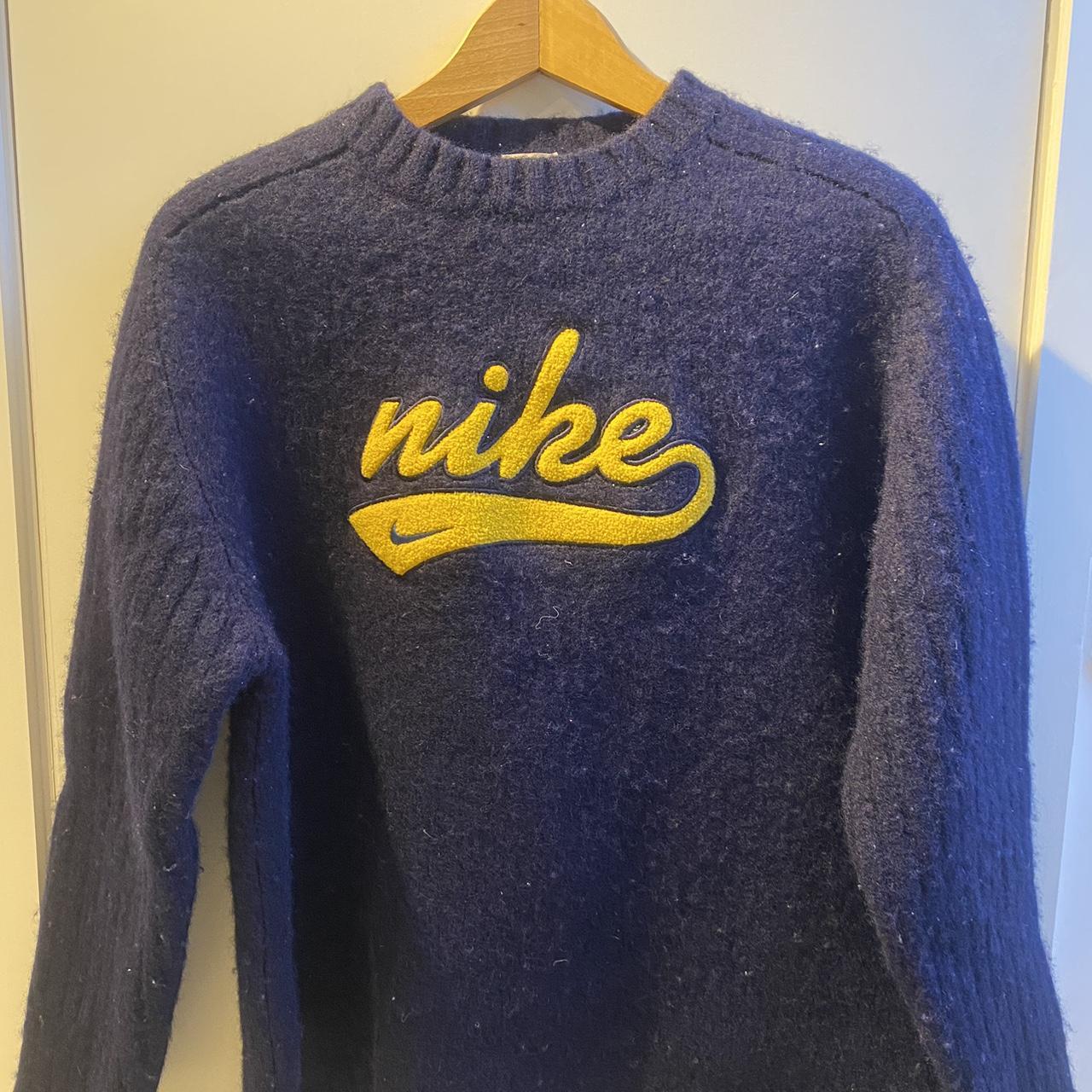 spellout nike jumper