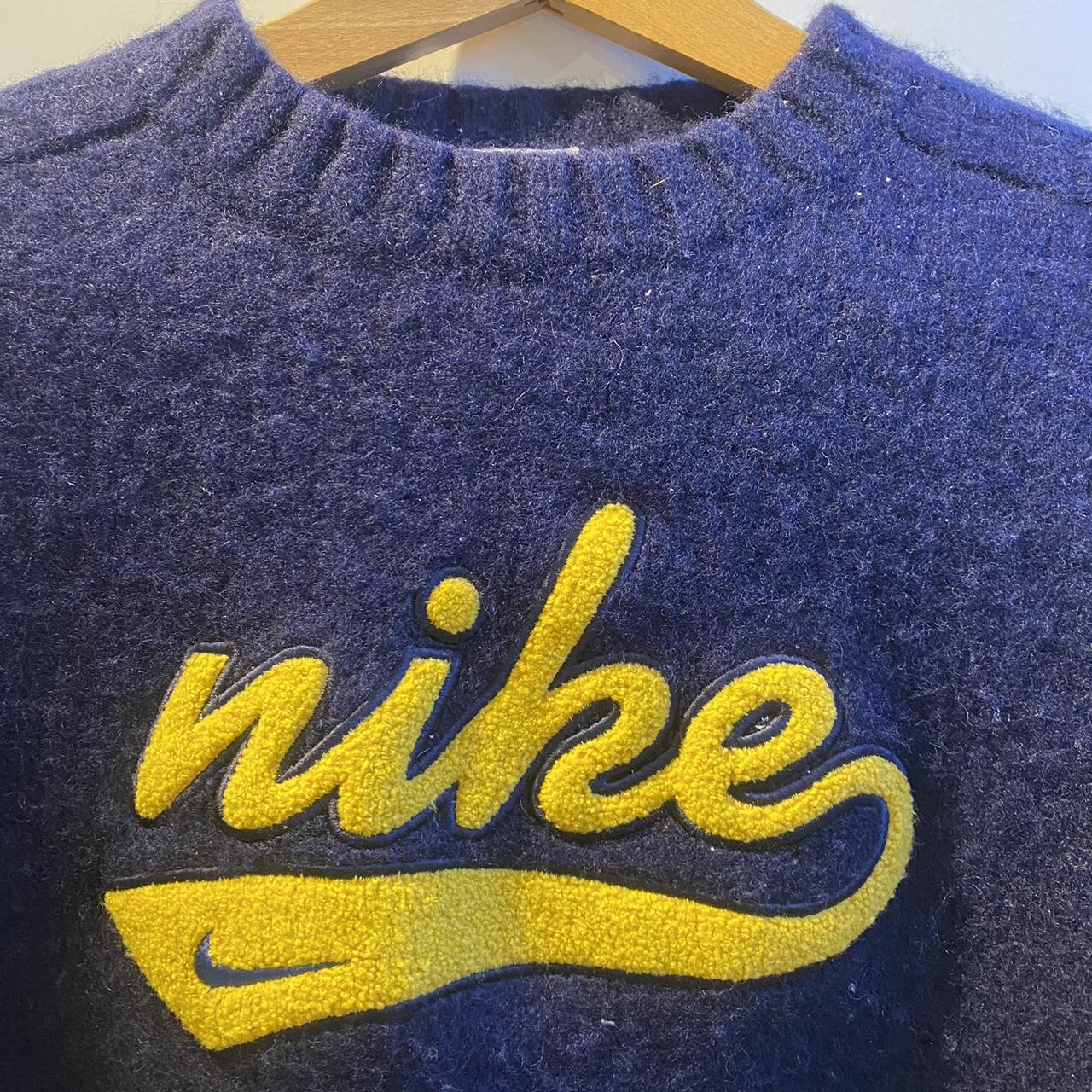 spellout nike jumper