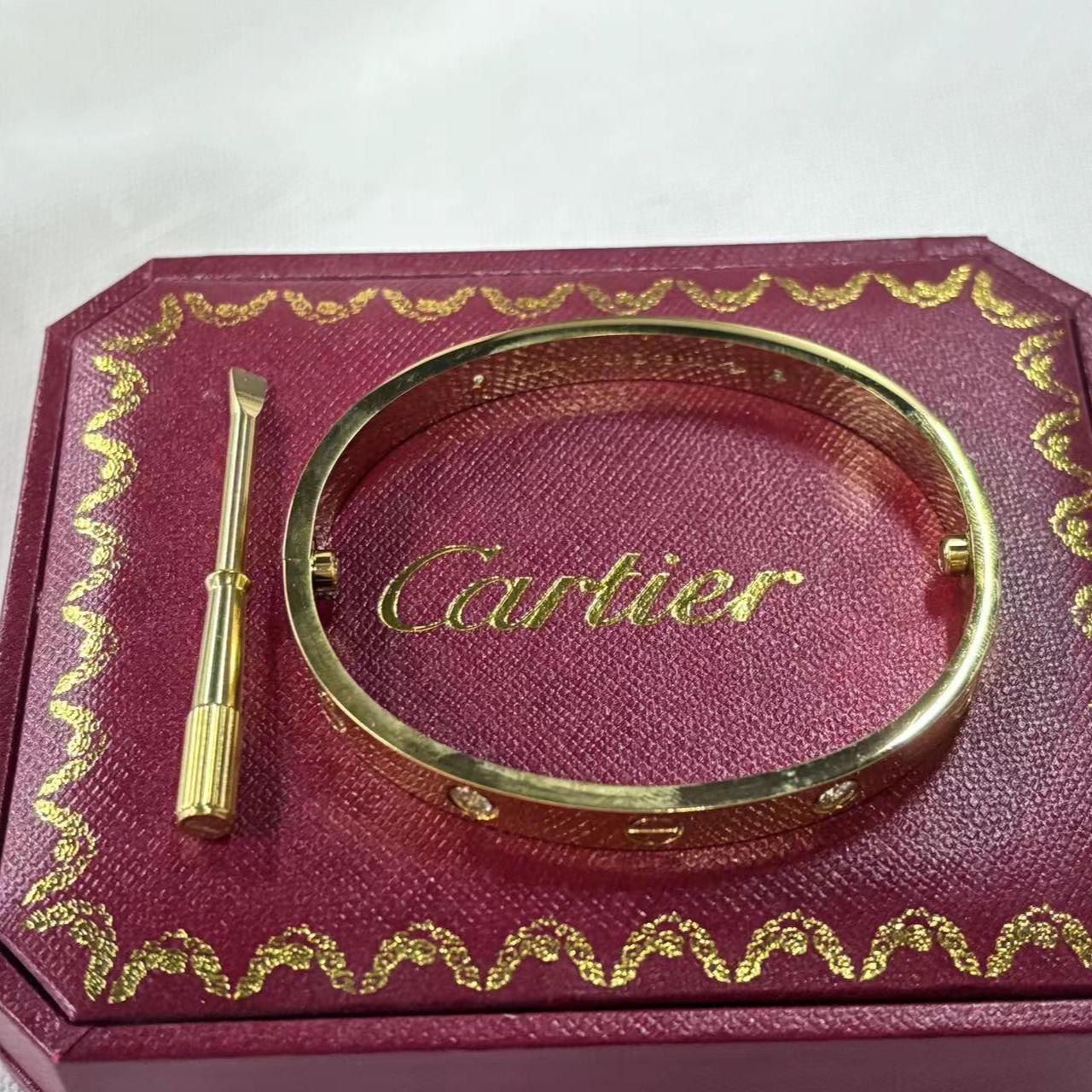 Cartier Love Bangle Diamonds Cartier LOVE Bracelet, Diamonds