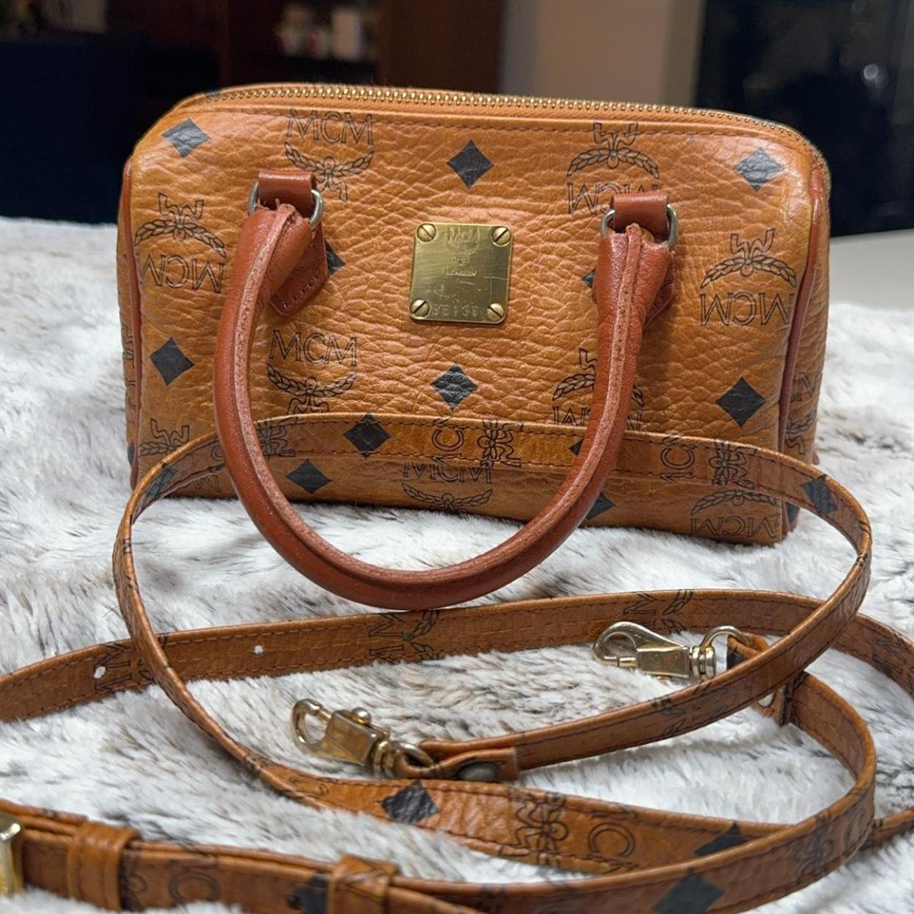 VINTAGE MCM SLING BAG!! USED