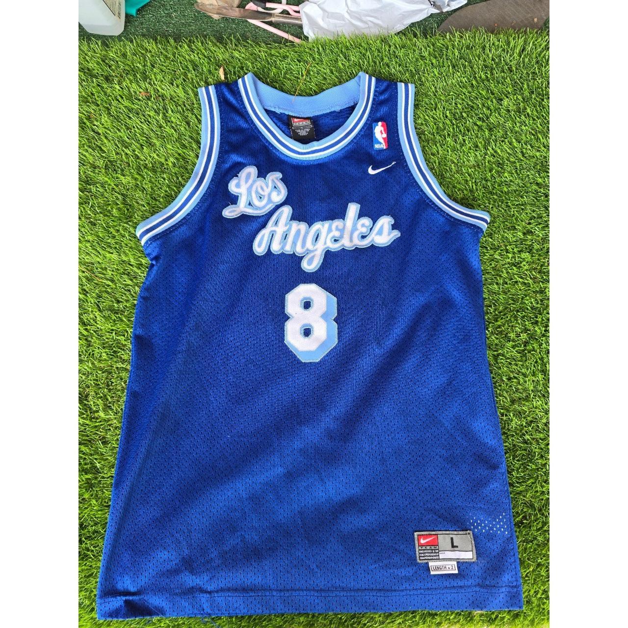 nike blue lakers jersey