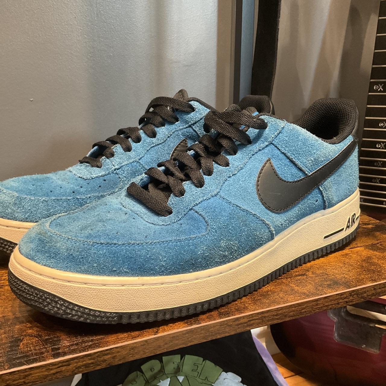 Blue suede fashion forces