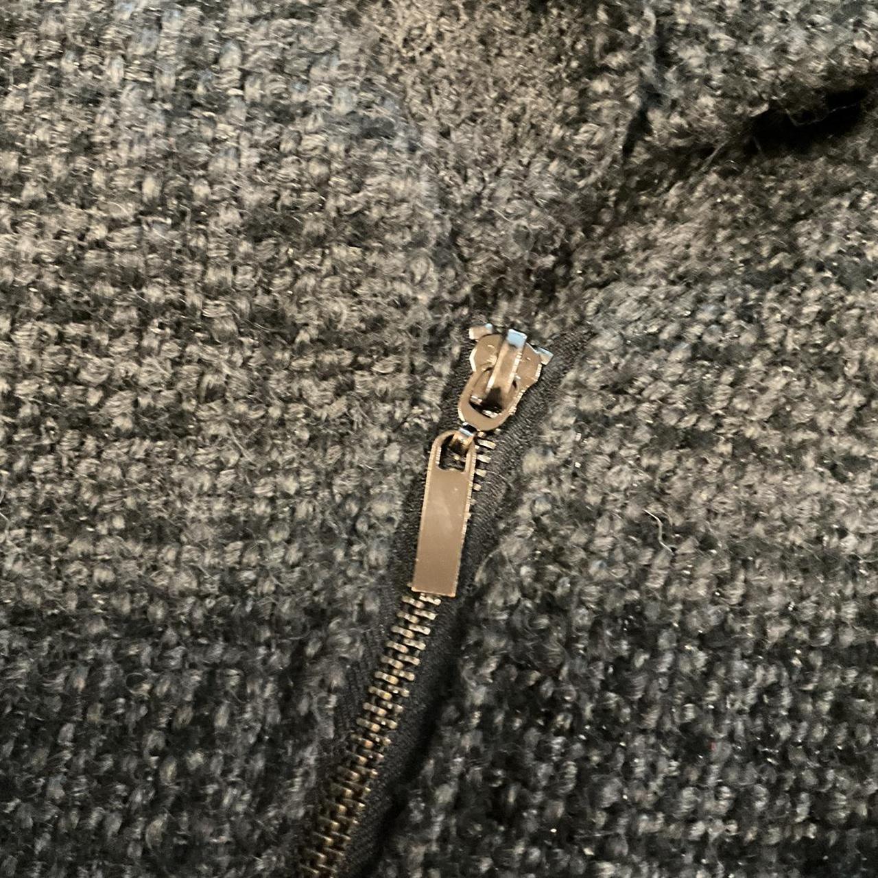 Cache Women's Jacket - Grey/Black - 2 – Cropped W… - image 2