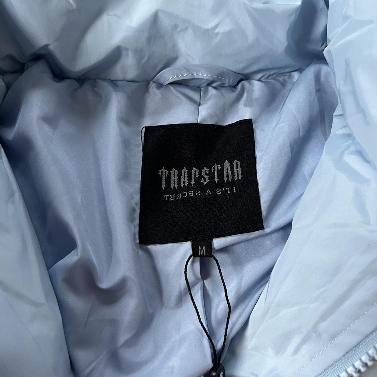 Trapstar Men's Blue Coat | Depop
