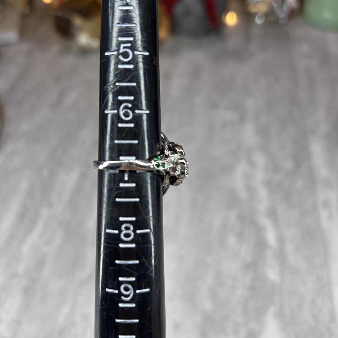 Women's Ring - Silver/Multi – Rhinestone Hummingb… - image 4