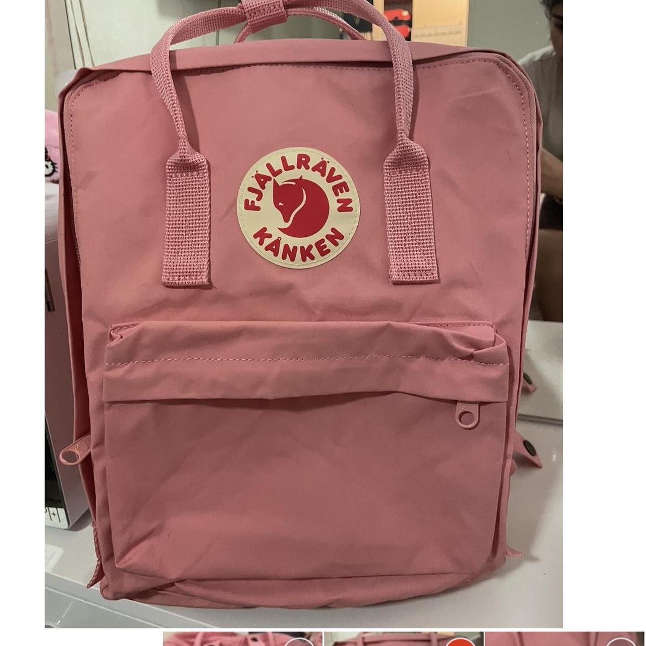 Fjallraven Kanken pink backpack kanken backpack