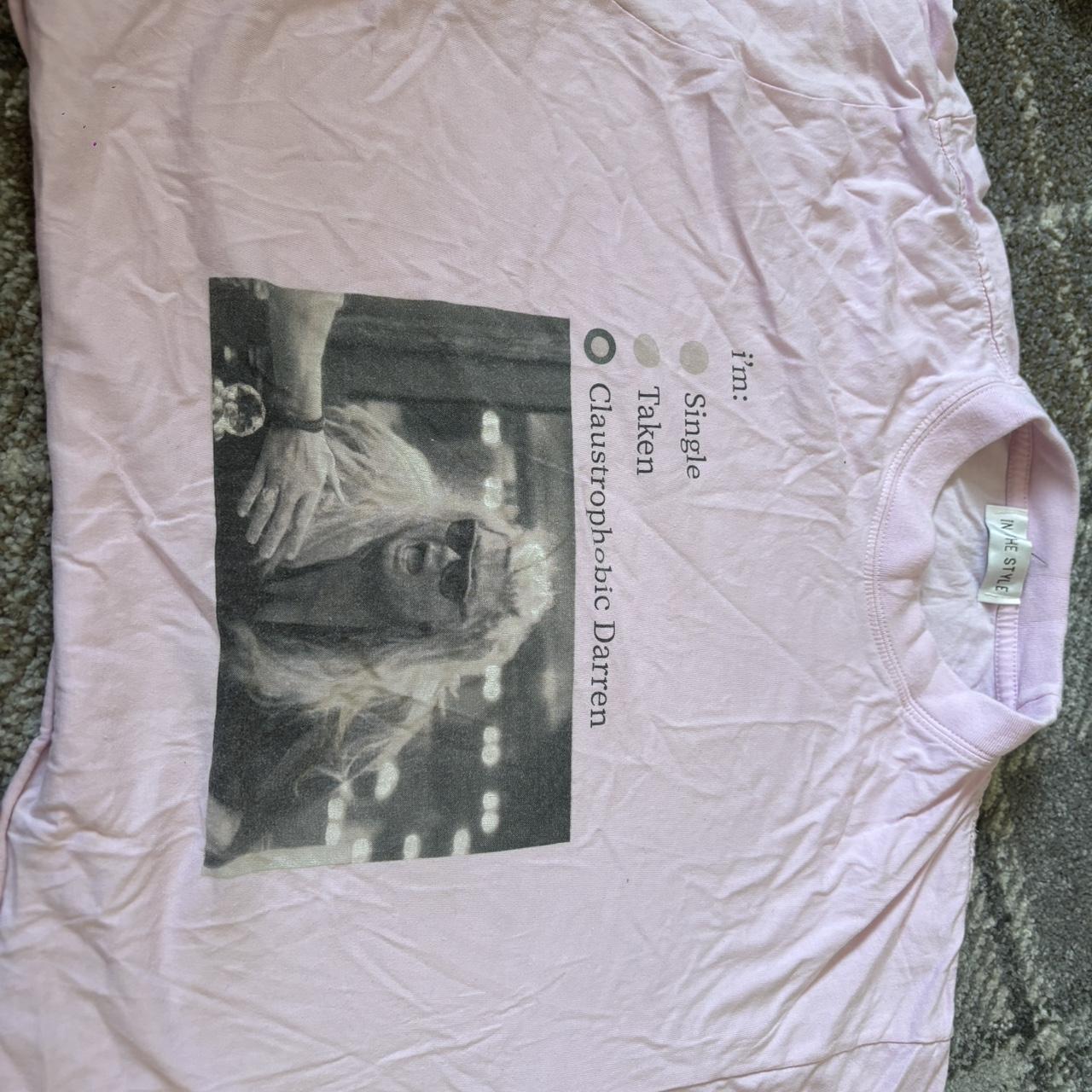 Gemma Collins cropped t-shirt Good condition Depop