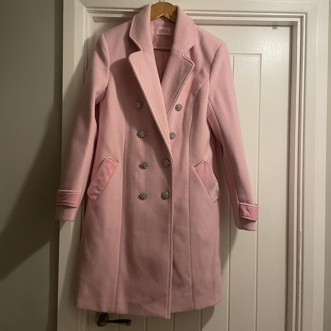 Baby pink peacoat best sale