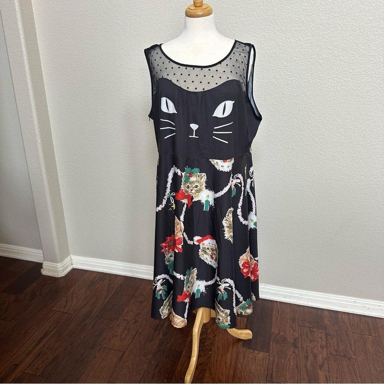 Rosegal Cat Christmas Dress -Ugly Christmas... - Depop