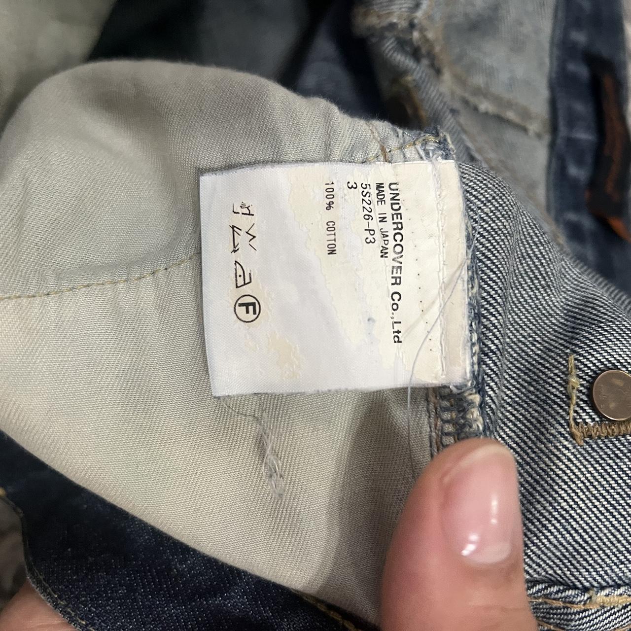 UNDERCOVER 60デニム オリジナル アーカイブ Undercover but beautiful 60 denim grailed | Depop