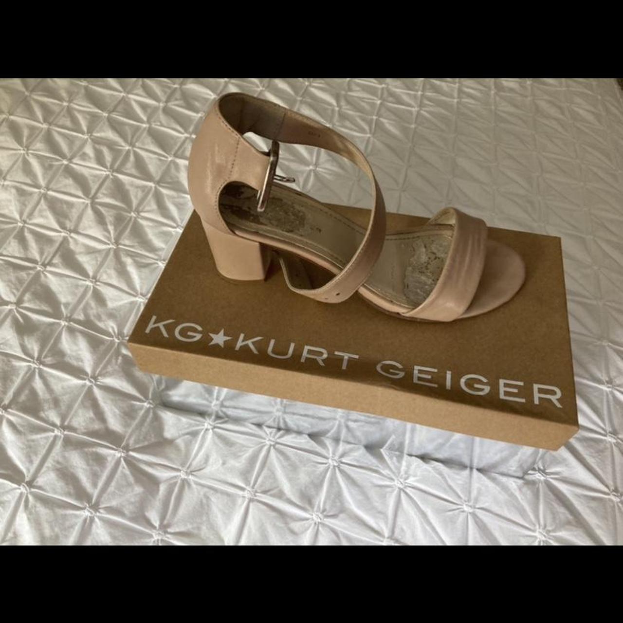 Kurt geiger tan heels hotsell