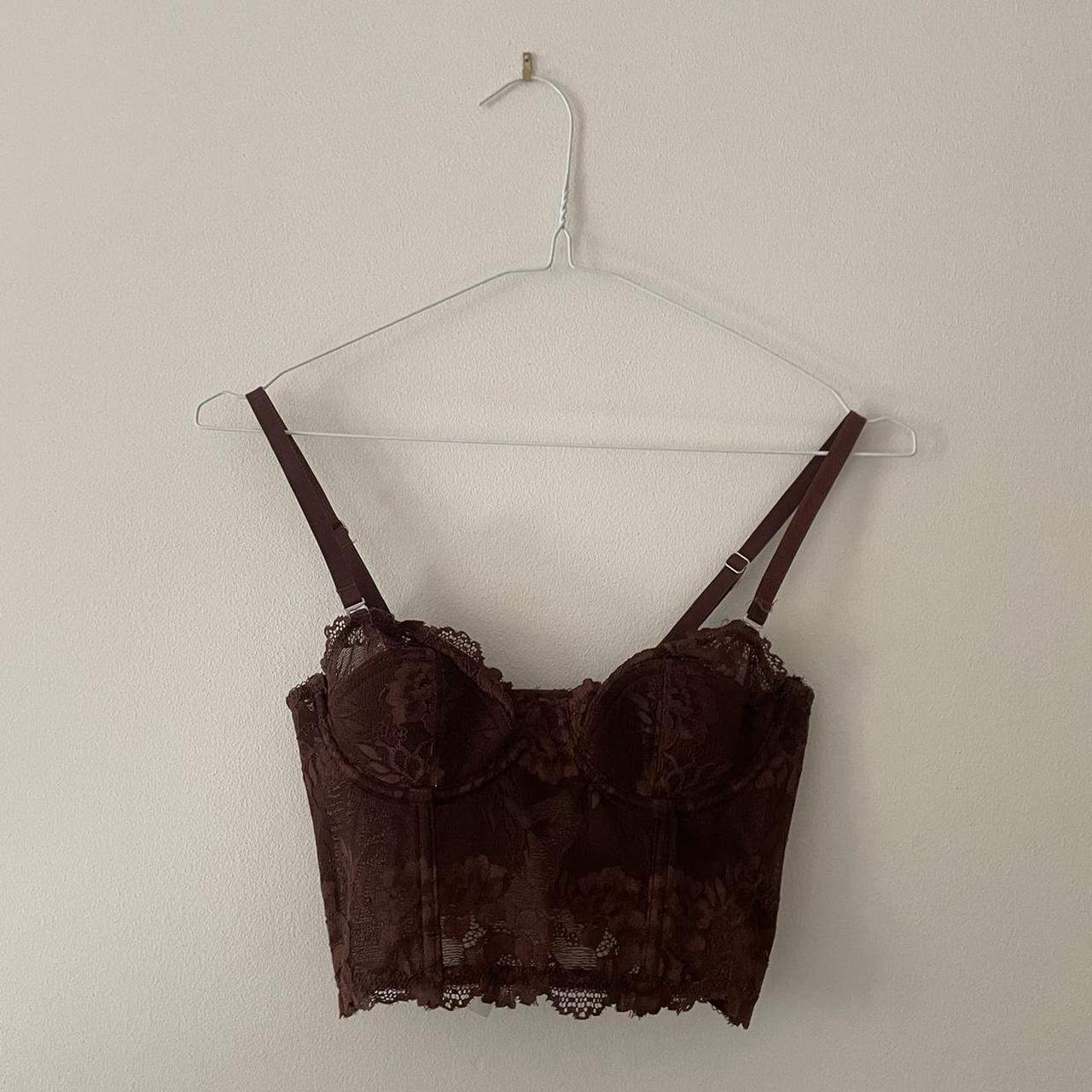 🌸 UO BROWN CORSET 🌸 🌼 good condition, adjustable... Depop