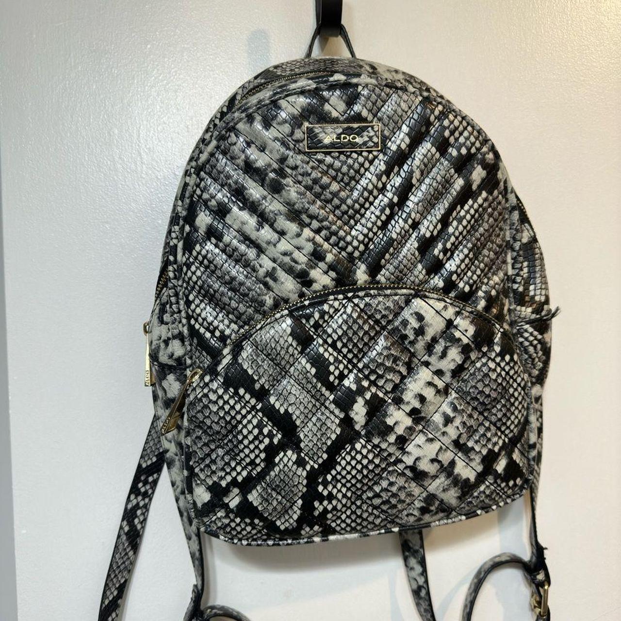 Aldo snakeskin backpack sale