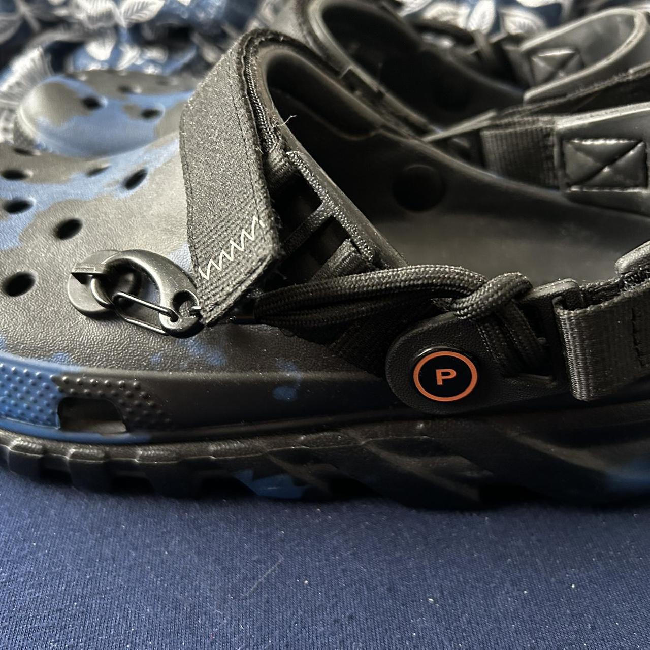 post malone crocs all black